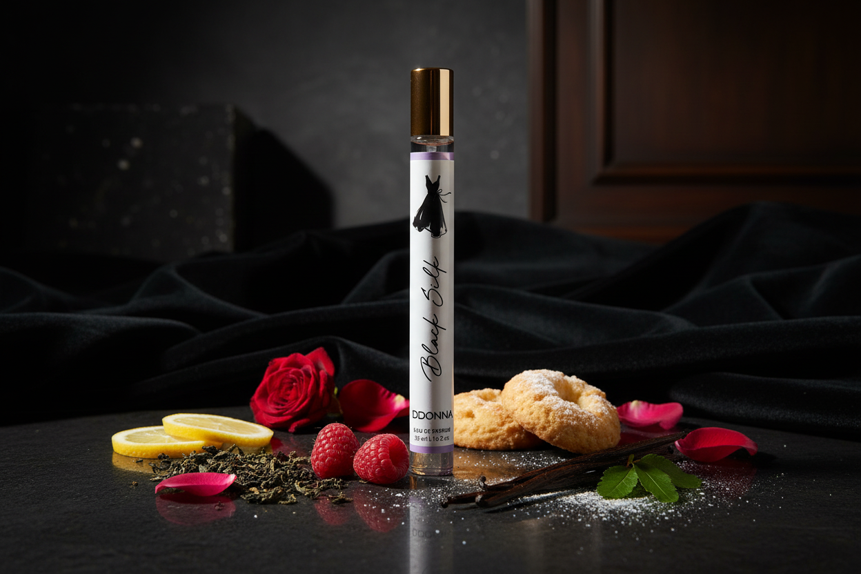 Eau de parfum "Black Silk" 35ml- D'Donna