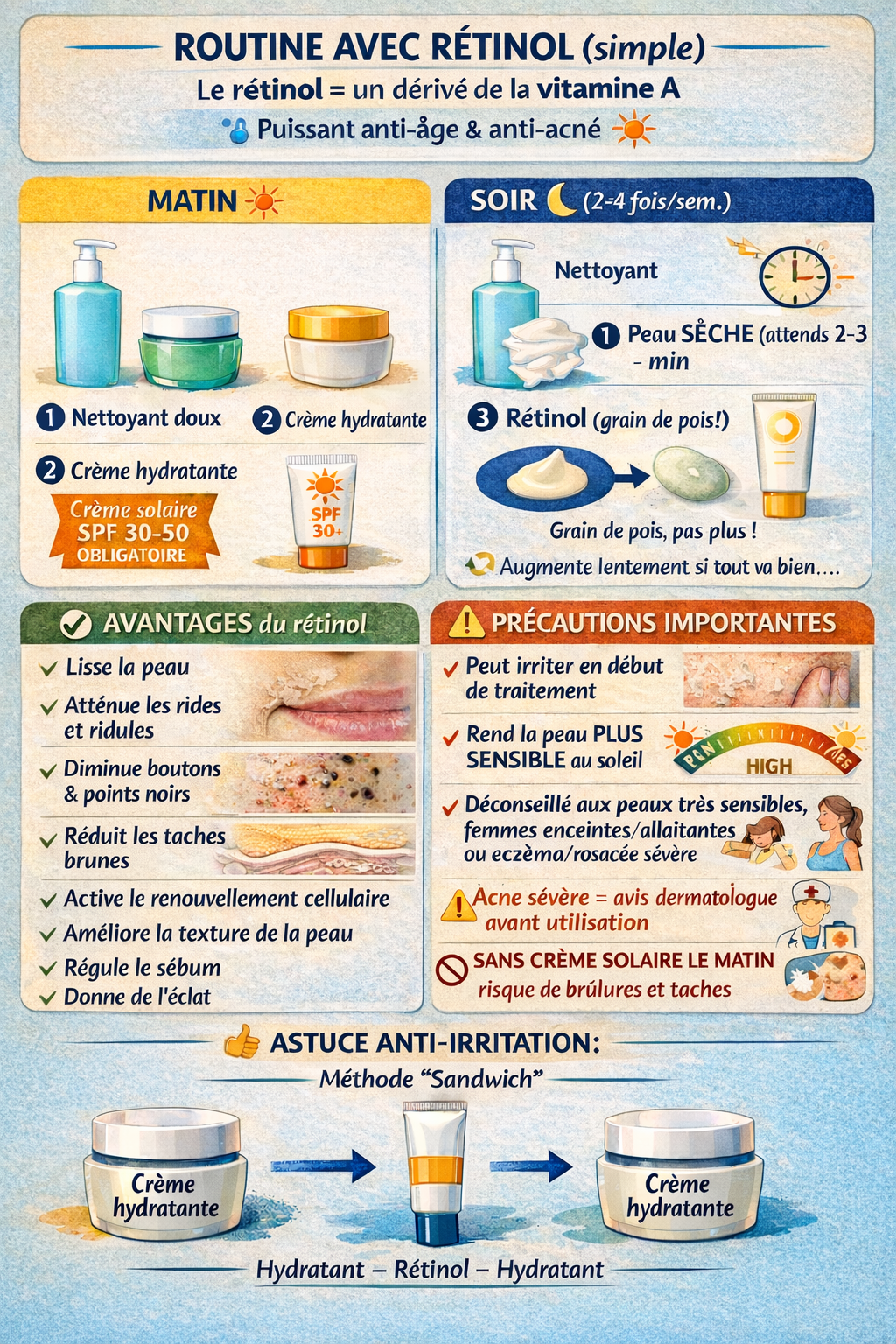 Serum au Retinol SKIN CARE