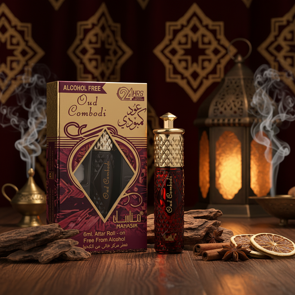 Parfum Roll On Sans Alcohol Oud Combodi