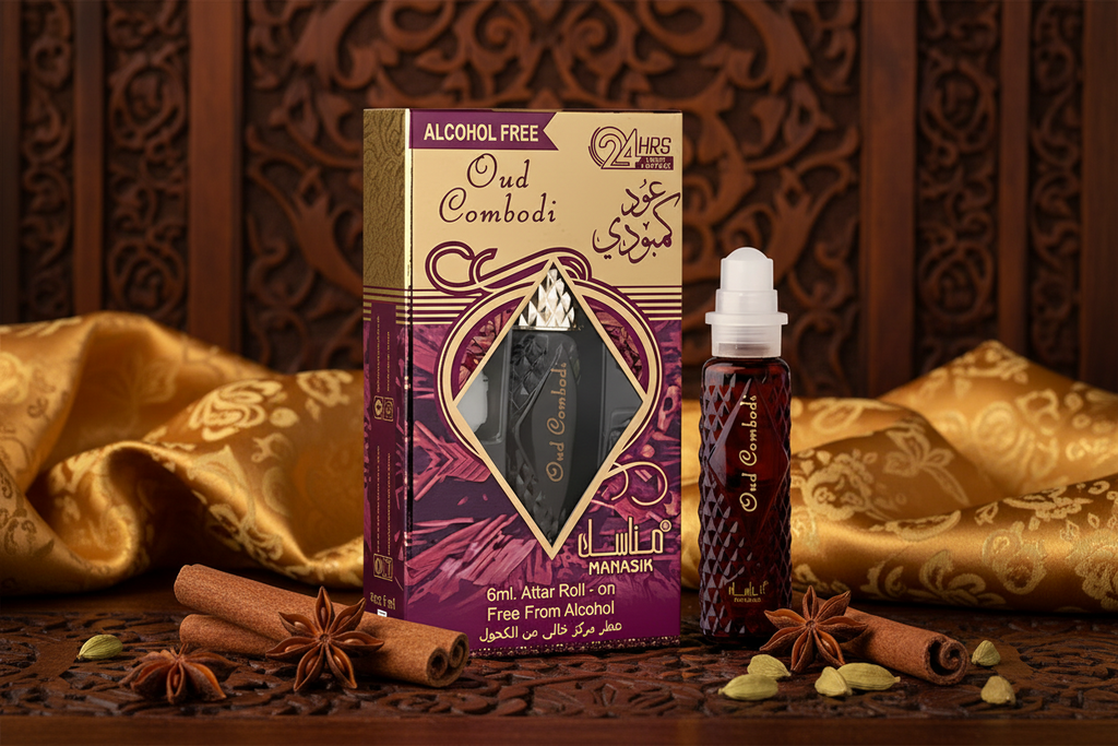 Parfum Roll On Sans Alcohol Oud Combodi